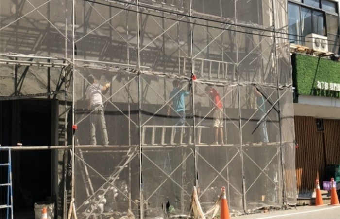 老屋外觀拉皮翻修工程 (12)