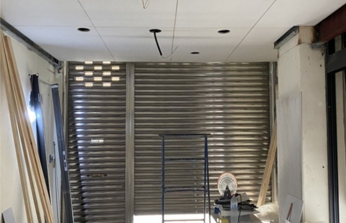 木工隔間-平鋪天花板實景 (2)