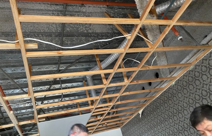 木工隔間-平鋪天花板實景 (5)